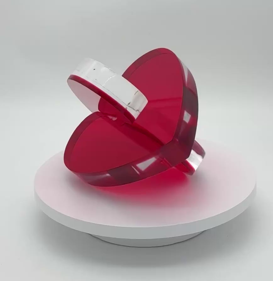 Red x Red Hearts – LoveSculptures